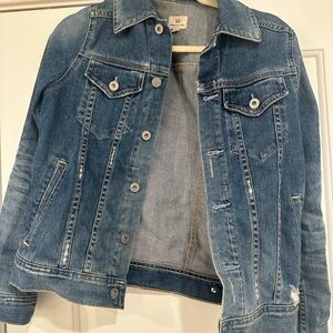 AG Adriano Goldschmied Blue Jean Jacket